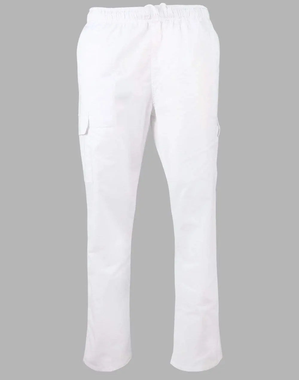 Winning Spirit Mens Functional Chef Pants Cp03 Hospitality & Chefwear Winning Spirit White XS